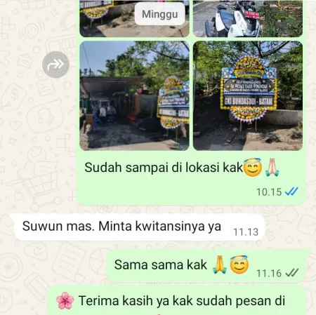 Pengiriman Papan Bunga Duka Ketilengsingolelo Welahan
